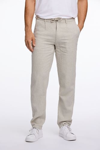 Byxor - Linen blend herringbone pants